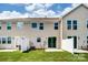 Private backyard with a patio and a vinyl fence at 14862 Tamarack Dr, Charlotte, NC 28278