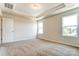 Bright bedroom with carpeted floor, and a window at 14862 Tamarack Dr, Charlotte, NC 28278