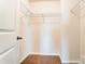 Spacious closet with wire shelving for storage at 14862 Tamarack Dr, Charlotte, NC 28278