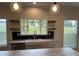 Kitchen features a farmhouse sink and marble countertops at 568 Drumstand Rd, Stony Point, NC 28678