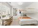 Bedroom with twin-over-twin bunk bed and large window at 907 Southwest Dr, Davidson, NC 28036