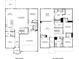Two-story home floor plan showcasing five bedrooms, a loft, and a two-car garage at 148 Shepherds Landing Dr, Mooresville, NC 28115