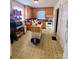Galley kitchen with wood cabinets and an island at 1716 3Rd Ne St, Hickory, NC 28601
