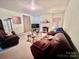 Cozy living room featuring a fireplace and comfortable seating at 1716 3Rd Ne St, Hickory, NC 28601