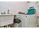 Laundry room with washer, dryer, and utility sink at 1811 Charter Dr, Rock Hill, SC 29732