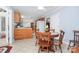 Cozy breakfast nook with wood table and chairs, adjacent to kitchen at 1811 Charter Dr, Rock Hill, SC 29732
