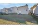 View of backyard with shed and wooden fence at 5137 Grays Ridge Dr, Charlotte, NC 28269