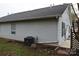 Rear exterior view of the house with HVAC unit at 1091 Farm Pond Ln, Rock Hill, SC 29732