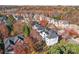 Aerial view showcasing home and surrounding neighborhood at 157 Montibello Dr, Mooresville, NC 28117