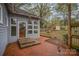 Brick patio, shed, fire pit, and fenced backyard at 408 W 5Th Ave, Gastonia, NC 28052