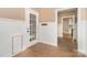 Mudroom with built-in storage and access to backyard at 249 Beech Brook Ln, Statesville, NC 28625