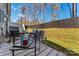 Spacious backyard with wooden fence and grassy lawn at 9232 Widden Way, Charlotte, NC 28269