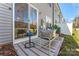 Private patio with seating area, perfect for relaxing outdoors at 9232 Widden Way, Charlotte, NC 28269