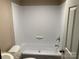 Bathroom with a tub and shower at 100 Debby Dr, Shelby, NC 28152