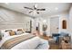 Bright bedroom with hardwood floors and stylish wall decor at 1612 Lasalle St, Charlotte, NC 28216