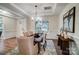 Elegant dining room with hardwood floors and a chandelier at 2015 Cedar Falls Dr # 72, Waxhaw, NC 28173