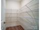 Walk-in pantry with ample wire shelving for storage at 2015 Cedar Falls Dr # 72, Waxhaw, NC 28173