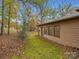 Side view of house showing exterior and landscaping at 124 Ashleigh Ct, Fort Mill, SC 29715