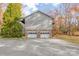 Two-car garage with additional upper level and stairs at 155 Timberbrook Ln, Statesville, NC 28625