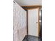 Bathroom with shower and patterned curtain at 227 Grassy Meadow Ln, Statesville, NC 28625