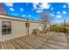 Large wooden deck provides ample outdoor space at 227 Grassy Meadow Ln, Statesville, NC 28625