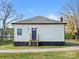 White house exterior with dark grey base and wooden steps at 3332 York Hwy, Gastonia, NC 28052