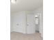 Bedroom with double door closet and access to bathroom at 3950 Rothwood Ln, Harrisburg, NC 28075