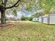 Spacious backyard with shed, RV, and mature trees at 4356 Charles Raper Jonas Hwy, Alexis, NC 28006