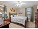 Cozy bedroom with double bed and ample closet space at 4356 Charles Raper Jonas Hwy, Alexis, NC 28006