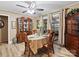 Charming dining room with table and hutch at 4356 Charles Raper Jonas Hwy, Alexis, NC 28006