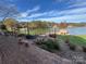 Stunning lake view from the backyard patio at 121 48Th Ne Ave, Hickory, NC 28601