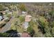 Aerial view showing a house and surrounding neighborhood at 1314 Frederick St, Shelby, NC 28150