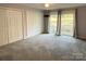 Main bedroom with double closets and sliding glass doors at 213 Eastwood Dr, Salisbury, NC 28146