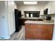 Modern kitchen featuring updated cabinetry and flooring at 213 Eastwood Dr, Salisbury, NC 28146