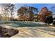 Community pool with a cover, surrounded by trees at 213 Eastwood Dr, Salisbury, NC 28146