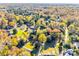 Aerial view showcasing home location in a residential neighborhood at 2129 James Ct, Rock Hill, SC 29732