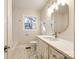 Updated bathroom with new vanity and tile flooring at 2129 James Ct, Rock Hill, SC 29732