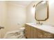 Elegant bathroom with marble vanity and a modern mirror at 2129 James Ct, Rock Hill, SC 29732