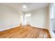 Hardwood floor bedroom with neutral walls and a large closet at 2129 James Ct, Rock Hill, SC 29732