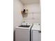 Convenient laundry room with washer and dryer included at 3582 Cerelia Ln, Denver, NC 28037