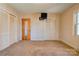 Spacious bedroom with double closets and neutral carpeting at 608 Hanover Dr, Shelby, NC 28150