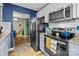 Kitchen with stainless steel appliances and granite counters at 8093 Regent Park Ln, Charlotte, NC 28210