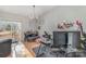 Bright dining area with table and chairs near kitchen at 8424 Summerglen Cir, Charlotte, NC 28227