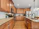 Large kitchen with ample cabinetry, granite countertops and island at 1419 Imperial Court Imperial Ct # 43, York, SC 29745