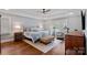 Spacious main bedroom with hardwood floors, and plenty of natural light at 18912 Peninsula Point Dr, Cornelius, NC 28031