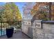Stainless steel outdoor kitchen with built-in grill and side burner at 18912 Peninsula Point Dr, Cornelius, NC 28031