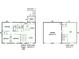 Two-story home floor plan, showing bedroom, kitchen, living areas and garage at 3215 24Th Ne St, Hickory, NC 28601