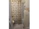 Small bathroom with shower/tub combo, tile flooring and neutral walls at 353 Euclid Ave, Statesville, NC 28677