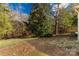 Wooded backyard view of property at 1100 Turkey Creek Ridge Rd, York, SC 29745