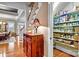 Walk-in pantry with ample shelving for storage at 1727 Will Schronce Rd, Lincolnton, NC 28092